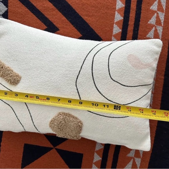 Boho Patterned Throw Pillow - Picture 3 of 4